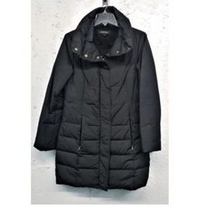 Ellen Tracy black down jacket size S